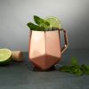 Seneca Faceted Moscow Mule Mug in Copper Viski