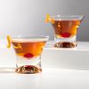 Crystal Manhattan Glasses by Viski
