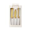 Starlight Cheese Knife Set by Twine