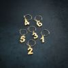 Gold Plated Wine Charms by Viski