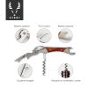 AdmiralDouble Opener Corkscrew in Stainless Steel Viski