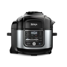 Ninja Food 10-in-1 6.5-Quart Pro Pressure Cooker Air Fryer Multi-Cooker, Stainless Steel
