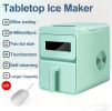 PSZBJ-K12G  Automatic Ice Maker-50lbs/day capacity, 6-8 minute ice production, 9 pieces per batch. Features: 2-liter PVC ice tray (BPA-free)