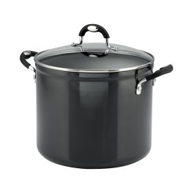 12 Qt Style Gray NS Covered Stock Pot