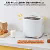 VEVOR Bread Maker, 19-in-1 2LB Dough Machine, Nonstick Ceramic Pan Automatic Breadmaker with Gluten Free Setting, Whole Wheat Bread Making, Digital, P
