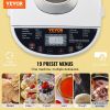 VEVOR Bread Maker, 19-in-1 2LB Dough Machine, Nonstick Ceramic Pan Automatic Breadmaker with Gluten Free Setting, Whole Wheat Bread Making, Digital, P
