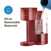 Essentials Red Single-Serve K-Cup Pod Coffee Maker