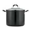 12 Qt Style Gray NS Covered Stock Pot