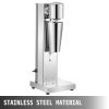 Milkshake Maker Kit, Stainless Steel Electric Milkshake Maker, 180W Milkshake Machine, Single Head Classic Milkshake Maker with 800ml Cup