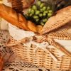Xemussa 1pc basket with handle cover and detachable lining, cute toy basket for children, gift basket for Halloween, Christmas, Valentine's Day, Easte