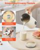 6-in-1 Nut Milk Maker, 20 oz Soy Milk Maker Machine with 6 Blades, for Homemade Oat, Nut, Soy, Juice, Plant-Based and Non Dairy Beverages with High-Te