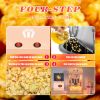 4oz Tabletop Popcorn Machine Popcorn Popper Machine Pop Corn Machine Popcorn Maker With Stainless-Steel Kettle, Measuring Tool and Popcorn Scoop For H