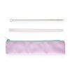 Lavender Glass Straw Set by Blush