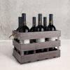 Wooden 6-Bottle Crate by TwineÂ®