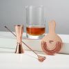 4-Piece Copper Mixologist Barware Set by ViskiÂ®