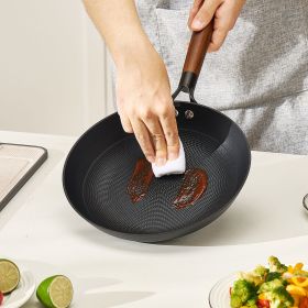 3 Piece Cast Iron Skillet Frying Pan Set 8 10 12 In Pre-Seasoned Nonstick Black