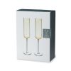 Laurel Crystal Champagne Flutes ViskiÂ®