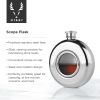 Irving Scope Flask in Silver Viski
