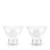 Gem Crystal Martini Glasses by Viski