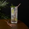 Summit Cocktail Straws in Copper Viski