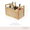 Rattan & Wood Beverage Tub TwineÂ®