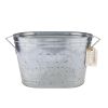 Cold Drinks Galvanized Metal Tub by Twine