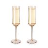 Tulip Champagne Flute in Amber by Twine Living