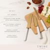 Starlight Cheese Knife Set by Twine