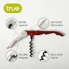 Truetap: Double-Hinged Waiter's Corkscrew in Metallic Red