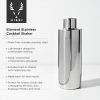 Harrison Element Cocktail Shaker in Silver Viski