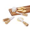 Cork Handled Cheese Spreader Set by Twine
