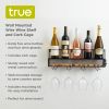 Wall Mounted Wire Wine Shelf and Cork Cage by True