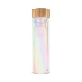 BlairIridescent Glass Travel Infuser Mug by Pinky Up