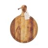 Acacia Wood Artisan Cheese Paddle by Twine