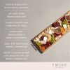 The Longboard Acacia Cheese Board by Twine Living
