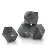 4-Piece Glacier Rocks Hexagonal Basalt Stones Viski