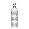 3-Piece Deco Beau Crystal Stacking Decanter Viski