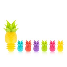 7 Piece Pineapple Charms and Stopper True