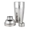 Irving 24 Oz Stainless Steel Hammered Cocktail Shaker ViskiÂ®