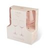Rose Crystal Red Wine Glasses TwineÂ® (Set of 2)
