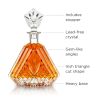 Admiral Crystal Irish-Cut Whiskey Decanter ViskiÂ®