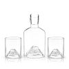 3 Piece Mountain Decanter and Tumbler Set ViskiÂ®