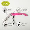 Truetapâ„¢ Pink Double Hinged Corkscrew
