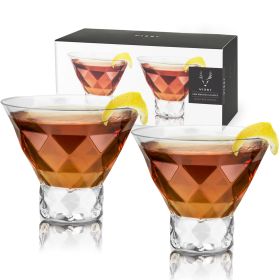 Gem Crystal Martini Glasses by ViskiÂ®
