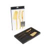Belmont Cheese Knives in Gold ViskiÂ®