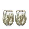 Woodland Stemless Wine Glass Set by TwineÂ®