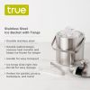 Stainless Steel Ice Bucket with Tongs True