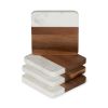 Marble & Acacia Coasters TwineÂ® (Set of 4)