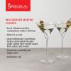 Spiegelau 9.2 Oz Willsberger Martini Glasses (Set of 4)