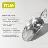 6  Oz Aluminum Metal Ice Scoop True
